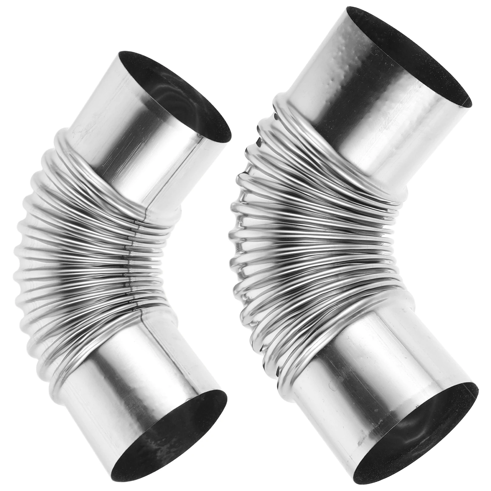 2pcs StainlessSteel ExhaustPipe 60mm Thickened Elbow ChimneyFlue Pipefor Camping WaterHeater StoveVent GasPipes Indoor Use
2pcs StainlessSteel ExhaustPipe 60mm Thickened Elbow ChimneyFlue Pipefor Camping WaterHeater StoveVent GasPipes Indoor Use