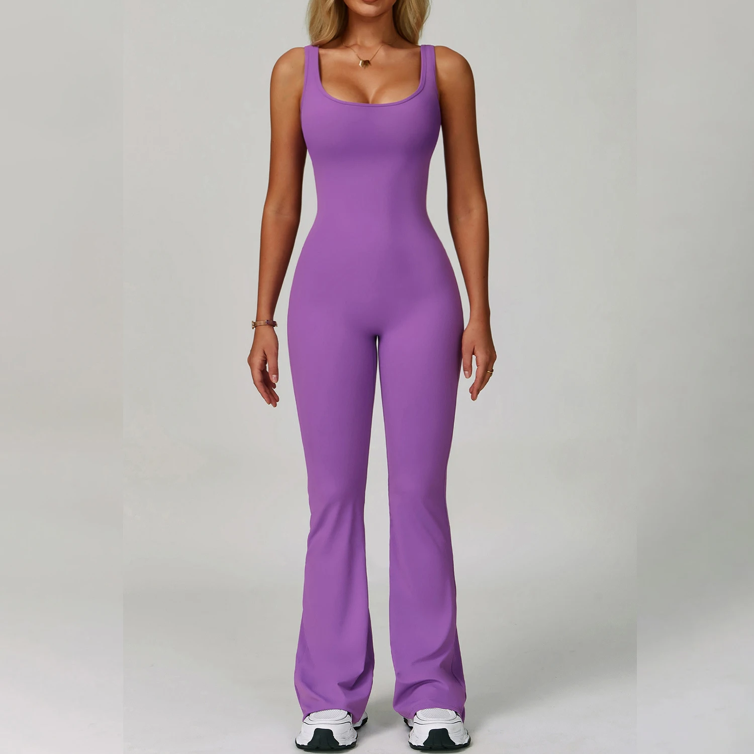 Hip Lifting Women Training Yoga Jumpsuit Sportswear Backless Hollow Out Fitness Workout Rompers Stretch Running Flare Jumpsuits
Hip Lifting Women Training Yoga Jumpsuit Sportswear Backless Hollow Out Fitness Workout Rompers Stretch Running Flare Jumpsuits