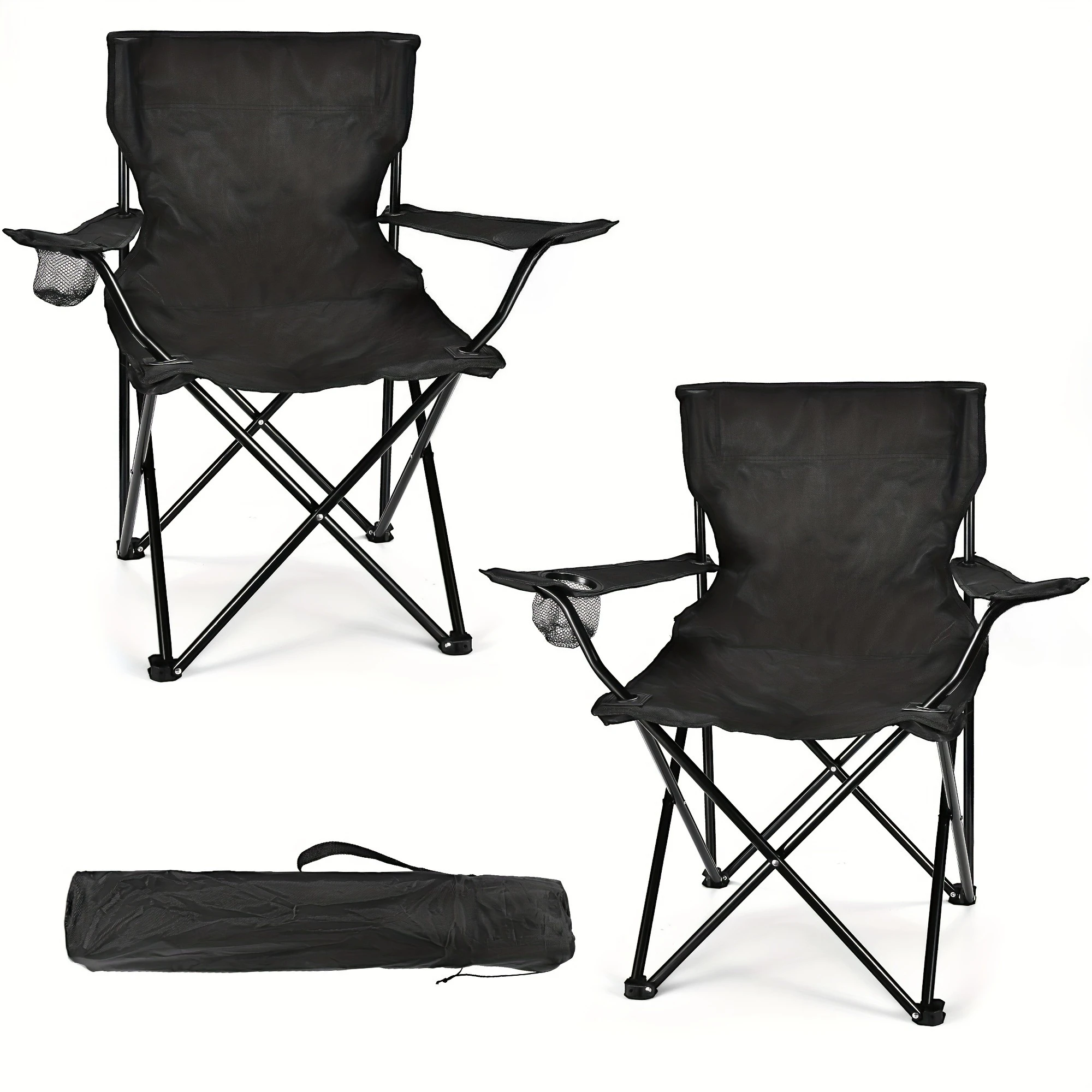 2 Pack Lightweight Leisure Camping Chairs, 250LBS Capacity Foldable Portable Chairs With Carry Bag, Compact Design For Camping,
2 Pack Lightweight Leisure Camping Chairs, 250LBS Capacity Foldable Portable Chairs With Carry Bag, Compact Design For Camping,