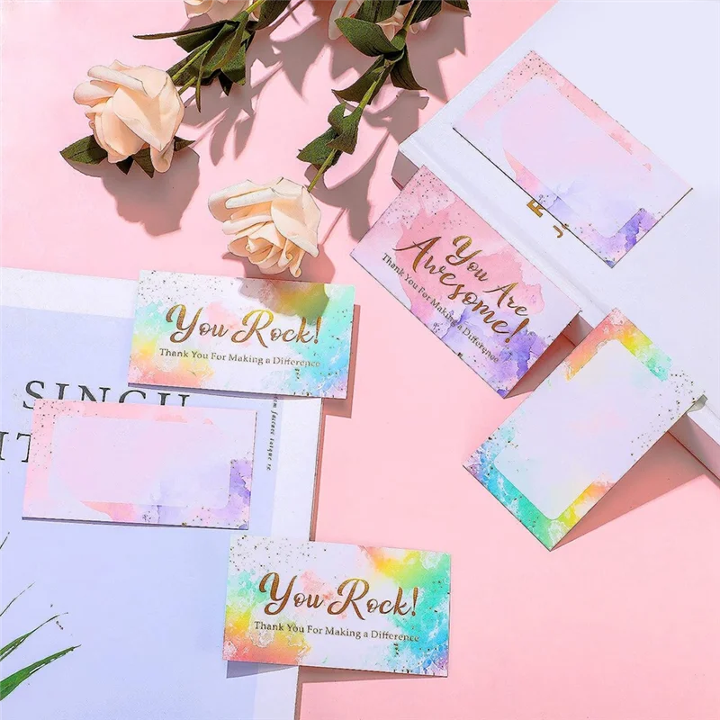200PCS Colorful Thank You Thank You Note Card Greeting Card For Making A Difference Card
200PCS Colorful Thank You Thank You Note Card Greeting Card For Making A Difference Card