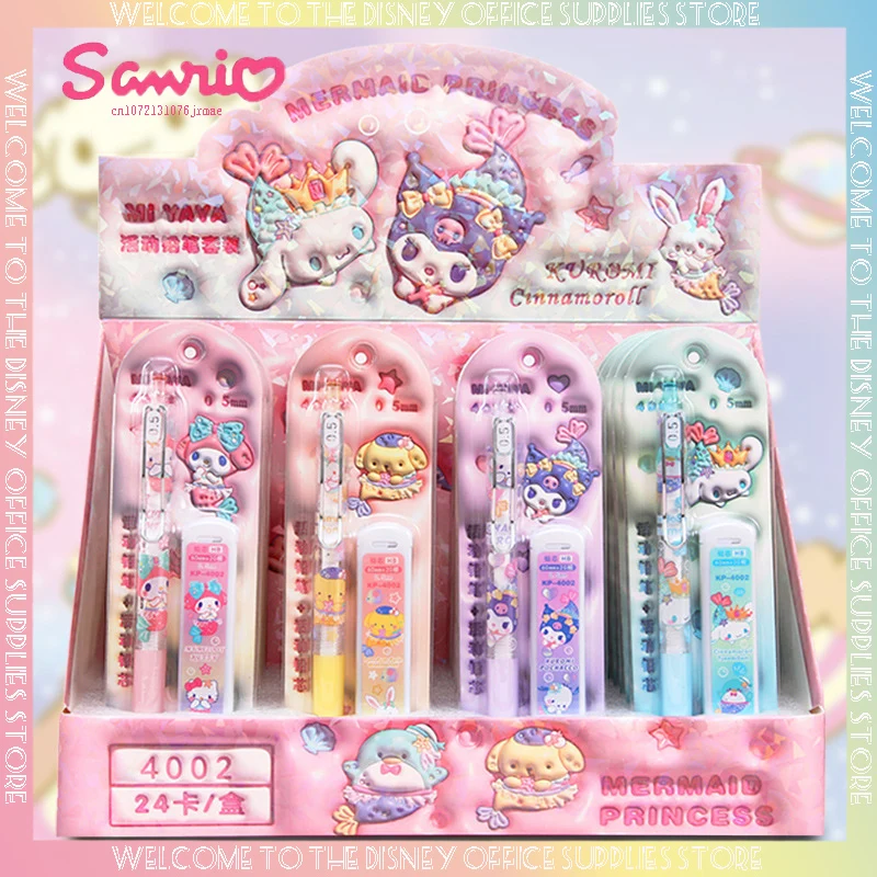 New Mermaid Sanrio Mechanical Pencil 0.5 Set Cartoon Metal Pencil Clip Mechanical Pencil Students Learning Stationery Gift.
New Mermaid Sanrio Mechanical Pencil 0.5 Set Cartoon Metal Pencil Clip Mechanical Pencil Students Learning Stationery Gift.