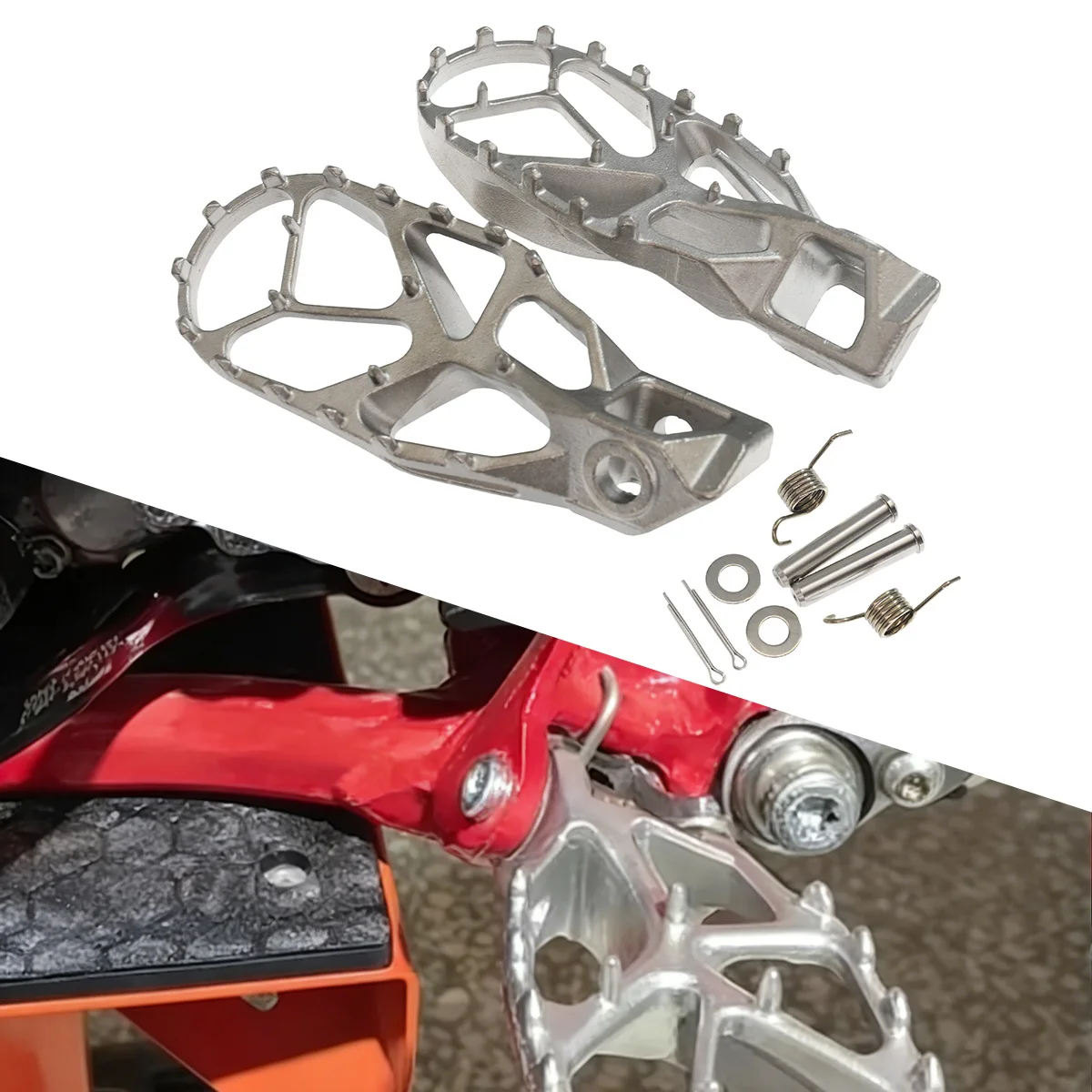 For GasGas EC 250/300/350/500 For KTM XC/SX/XCF/SXF For Husqvarna FC / FX / TX / TC 2024 Footrest Foot Pegs Pedal Rest Footpegs
For GasGas EC 250/300/350/500 For KTM XC/SX/XCF/SXF For Husqvarna FC / FX / TX / TC 2024 Footrest Foot Pegs Pedal Rest Footpegs