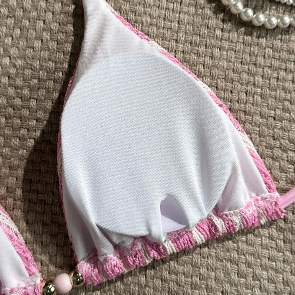 2Pcs/Set Bikini Set for Women, Soft Chest Pad Bikini Set with Chest Pad No Steel Support,Swimsuit for Beach Pool Hot Spring
2Pcs/Set Bikini Set for Women, Soft Chest Pad Bikini Set with Chest Pad No Steel Support,Swimsuit for Beach Pool Hot Spring