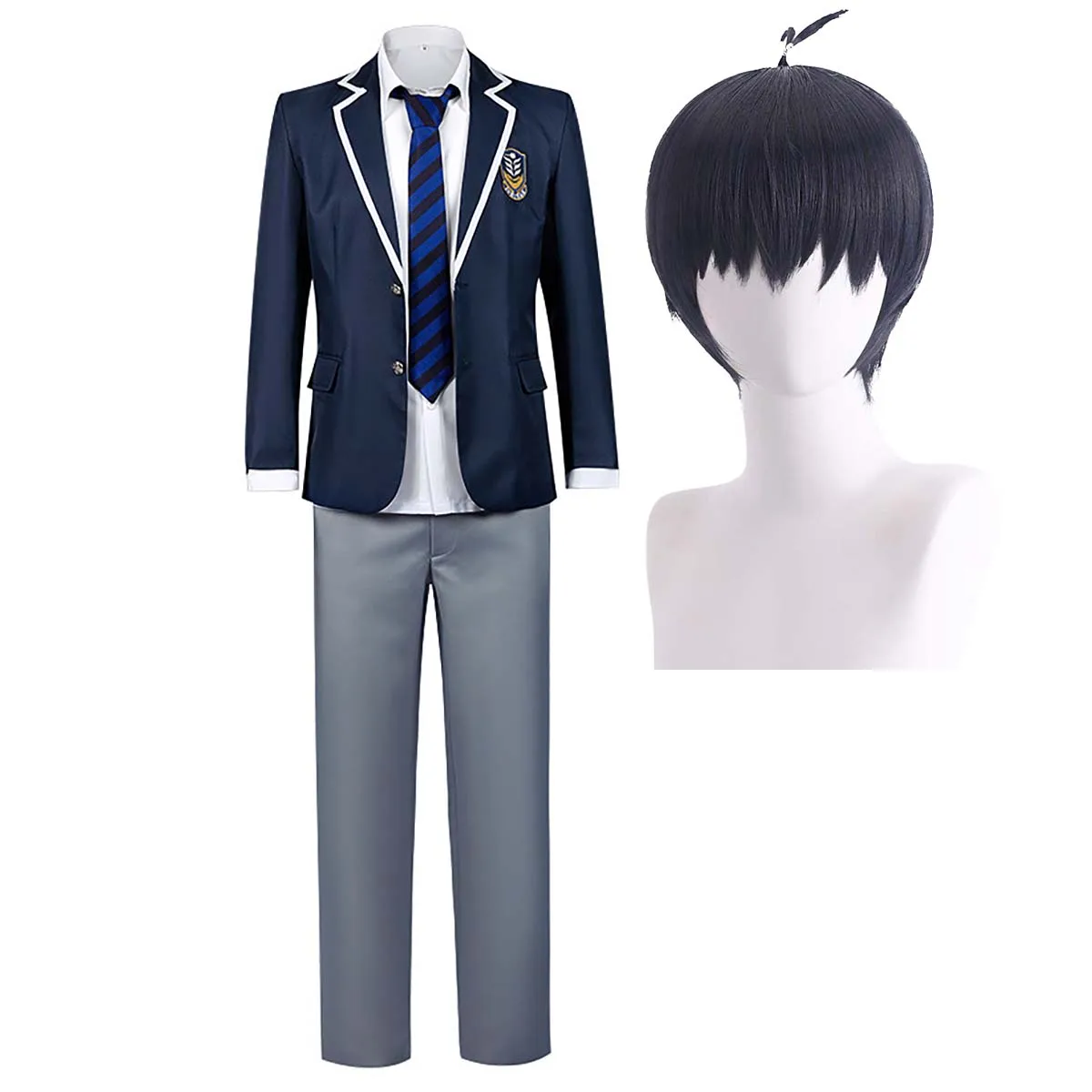Blue Lock Anime Cosplay Isagi ICHINAN High School Uniform Costume
Blue Lock Anime Cosplay Isagi ICHINAN High School Uniform Costume