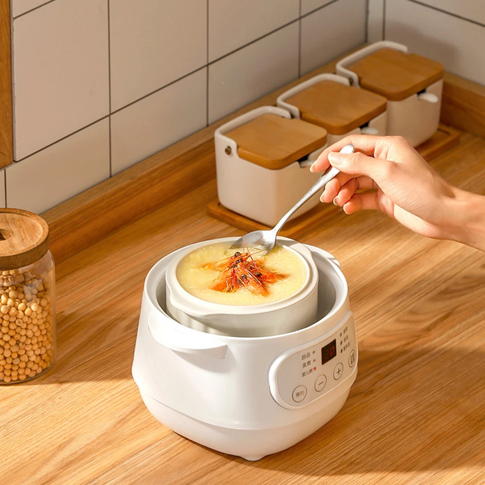 Electric Porridge Pot For Newborn Baby Automatic Electric Cooking Electricity Ceramic Material Stewing Pot Electric Saucepan
Electric Porridge Pot For Newborn Baby Automatic Electric Cooking Electricity Ceramic Material Stewing Pot Electric Saucepan