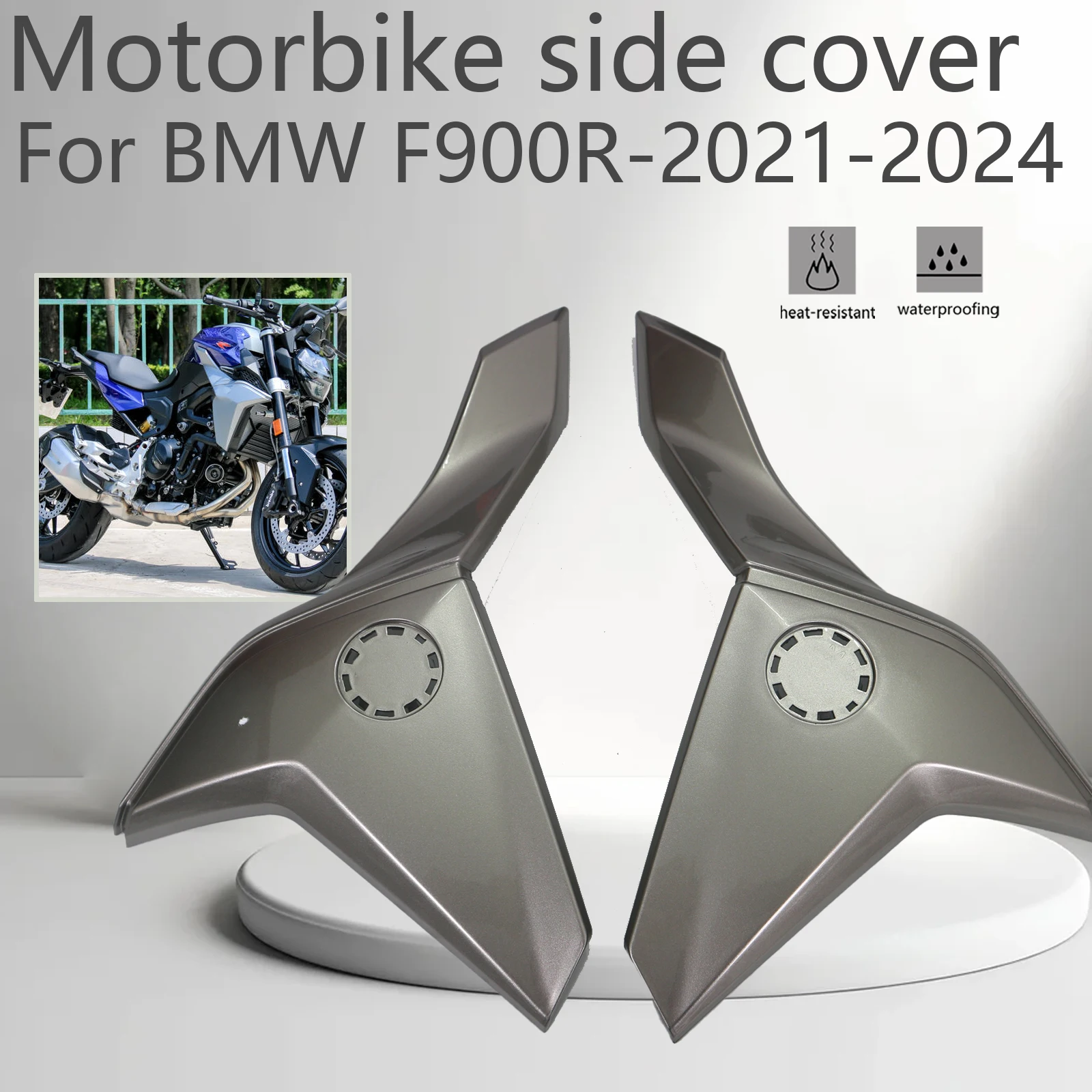 For BMW F900R 2021 2022 2023 2024 Motorcycle Accessories Front side cover fuel tank fairing panel cover side panel ABS injection
For BMW F900R 2021 2022 2023 2024 Motorcycle Accessories Front side cover fuel tank fairing panel cover side panel ABS injection