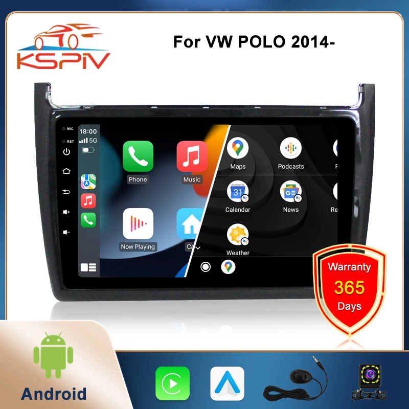KSPIV Android Car Radio for VW POLO 2014- LHD GPS Navigation Video Player Wireless CarPlay Auto Bluetooth Touchscreen Head Unit
KSPIV Android Car Radio for VW POLO 2014- LHD GPS Navigation Video Player Wireless CarPlay Auto Bluetooth Touchscreen Head Unit