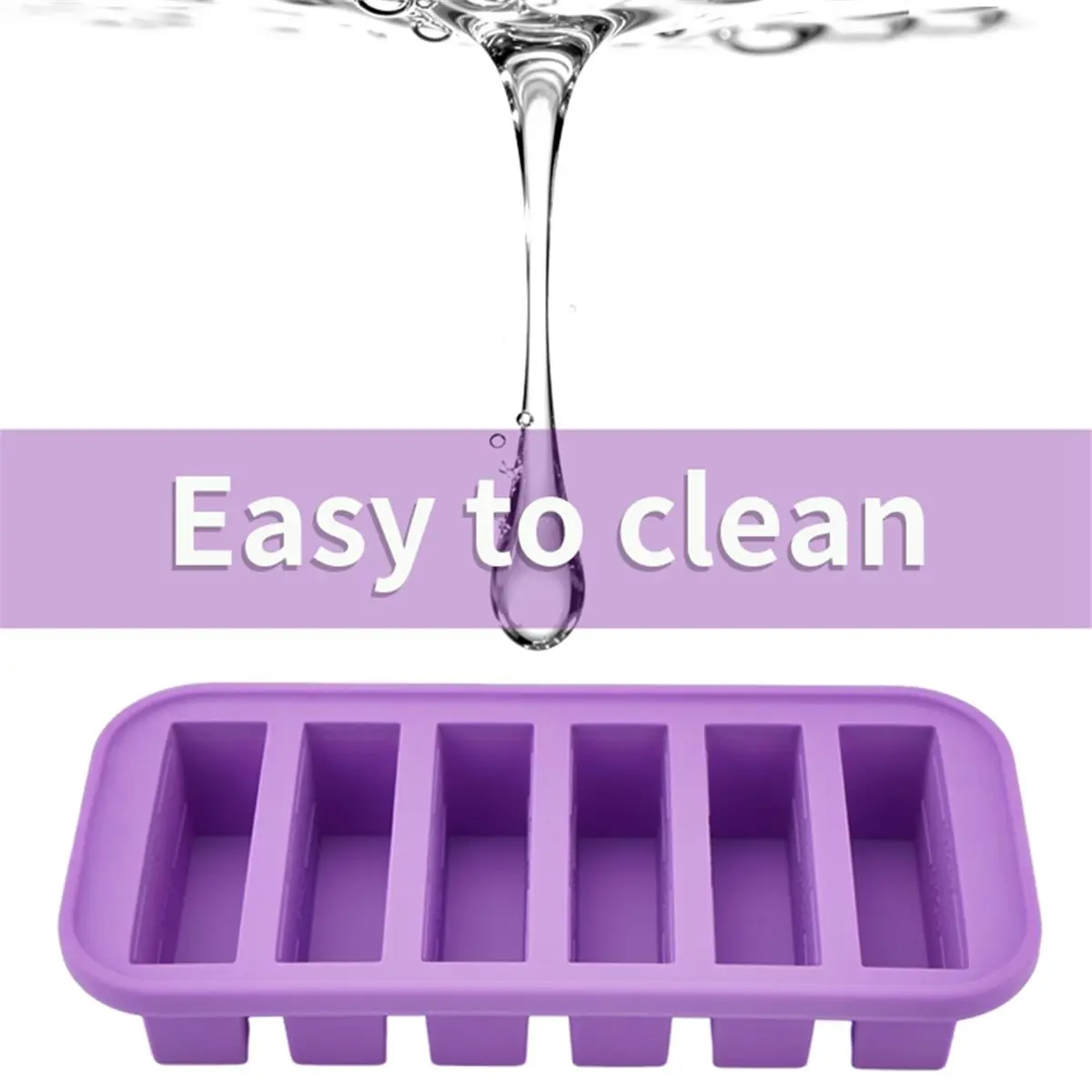 Silicone Freezing Mold Food Container with Lid Cube Mold Storage Box Divided Ice Box for Soups Drinks Herbs Juices
Silicone Freezing Mold Food Container with Lid Cube Mold Storage Box Divided Ice Box for Soups Drinks Herbs Juices