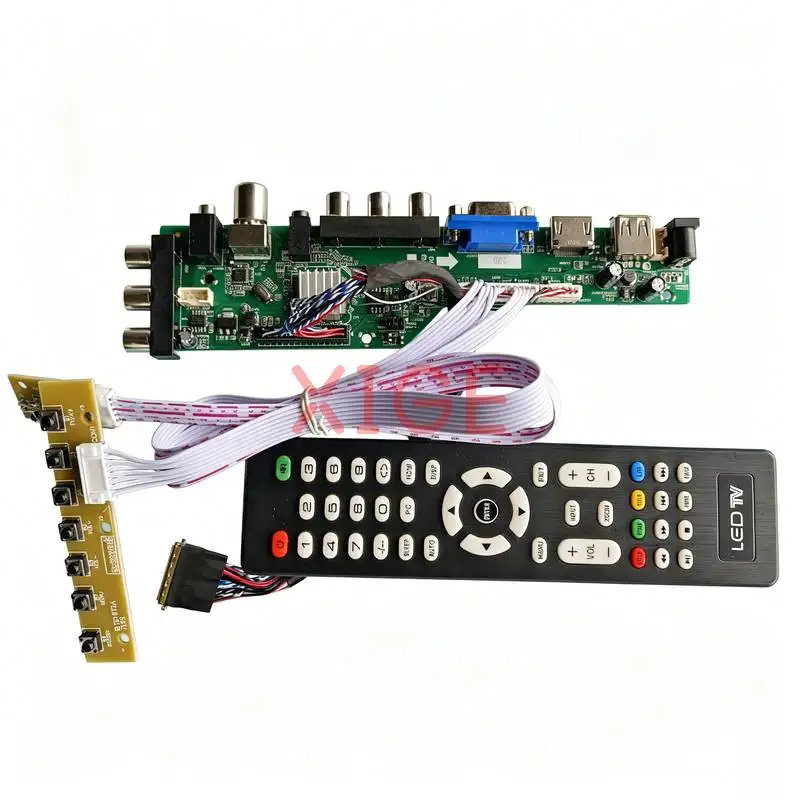 Controller Board Fit BT156GW01 BT156GW02 N156BGE N156B6 1366*768 Laptop Screen HDMI/VGA/AV/USB/DVB 40-Pin LVDS 1366x768 Kit DIY
Controller Board Fit BT156GW01 BT156GW02 N156BGE N156B6 1366*768 Laptop Screen HDMI/VGA/AV/USB/DVB 40-Pin LVDS 1366x768 Kit DIY