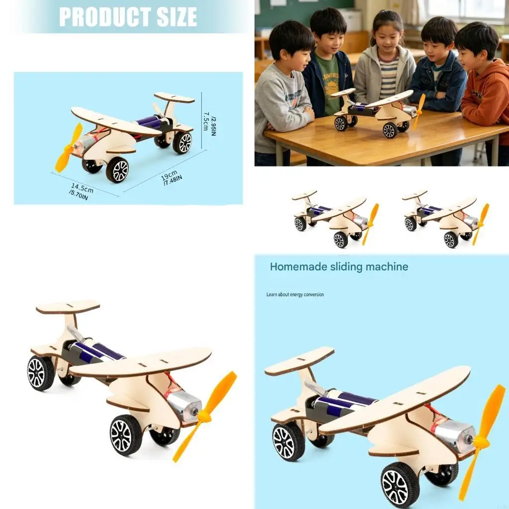 Wooden Science Project Model Set Hands-On Learning Toy for Classroom Demonstrations, Science Experiment and Guided Home Study
Wooden Science Project Model Set Hands-On Learning Toy for Classroom Demonstrations, Science Experiment and Guided Home Study