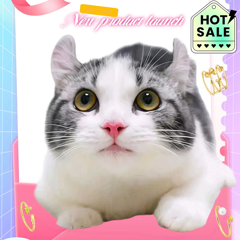 Cat Accessories 2025 Spain Original Ring High Quality Gift Suitable for Giving To People and Girls To Wear
Cat Accessories 2025 Spain Original Ring High Quality Gift Suitable for Giving To People and Girls To Wear