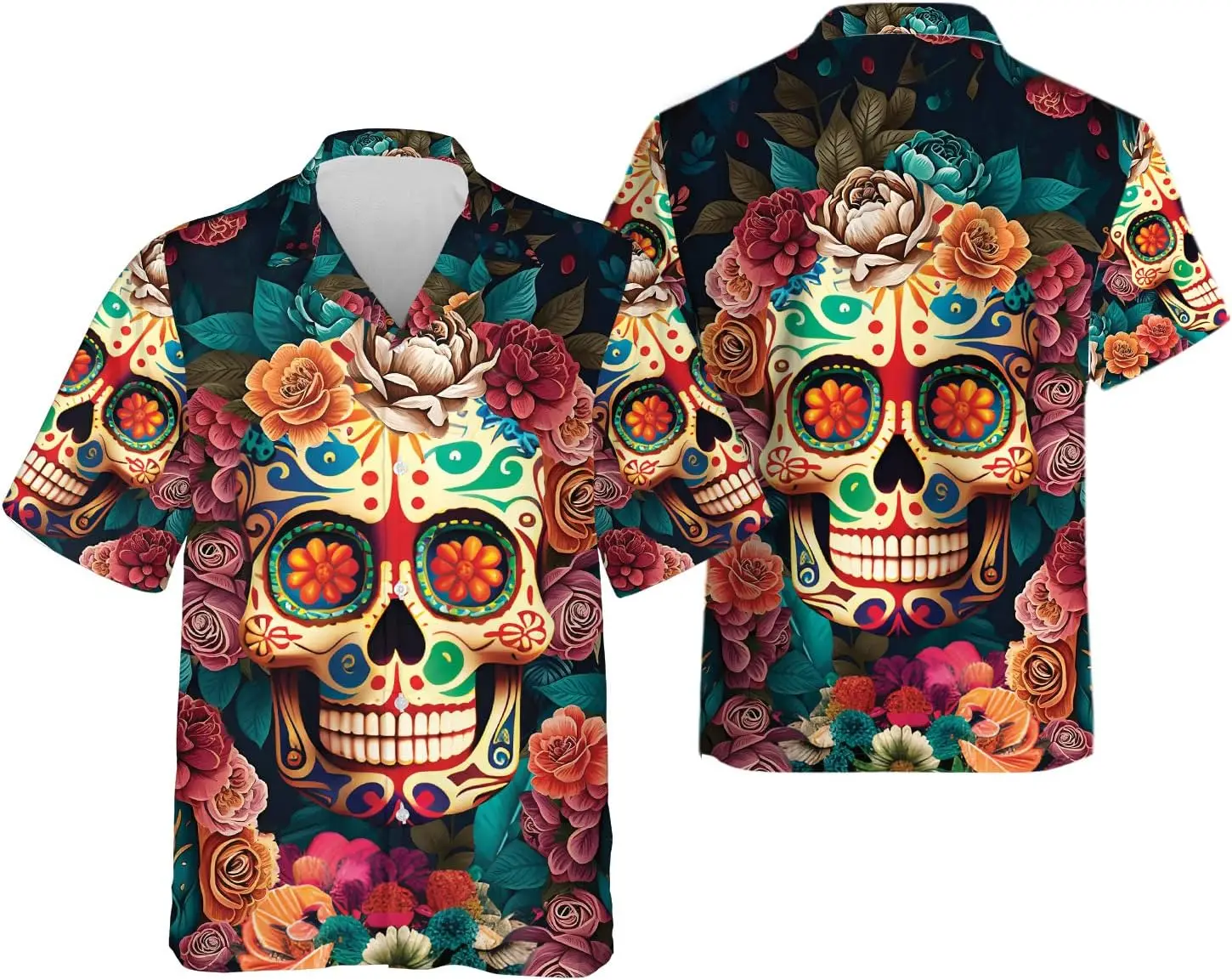 Camisa Hawaiana для мужчин и женщин, camisas de playa de verano con calavera de az 02, camisa con botones para hombre
Camisa Hawaiana для мужчин и женщин, camisas de playa de verano con calavera de az 02, camisa con botones para hombre