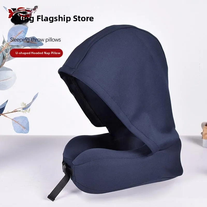 Memory Foam U-Shaped Neck Support Pillow Portable Travel Pillow with Hood Multi-Functional Neck Protection Headrest for Air T...
Memory Foam U-Shaped Neck Support Pillow Portable Travel Pillow with Hood Multi-Functional Neck Protection Headrest for Air T...