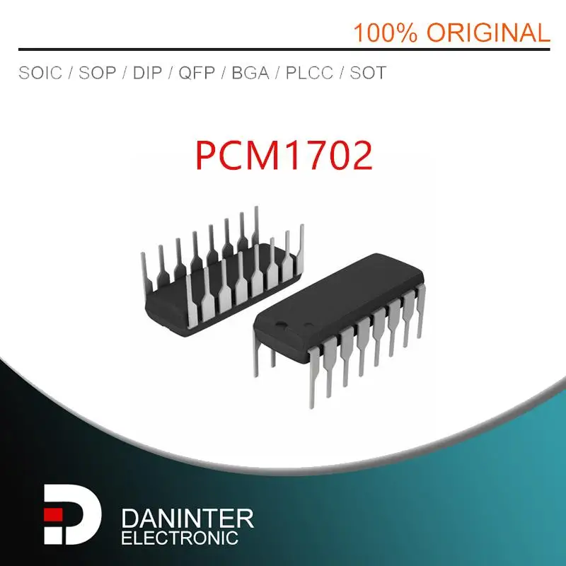 PCM1702 PCM1702P PCM1702P-J DIP16 2 шт./лот
PCM1702 PCM1702P PCM1702P-J DIP16 2 шт./лот