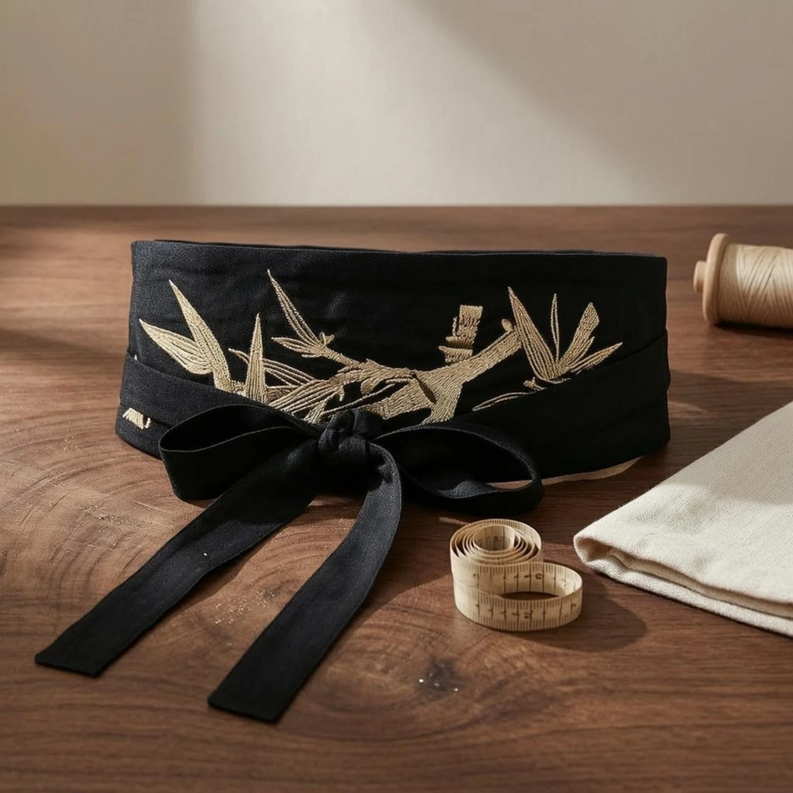 Embroidered Waist Belt Soft Tie Waist Belt Fashion Accessory Breathable Skin-Friendly
Embroidered Waist Belt Soft Tie Waist Belt Fashion Accessory Breathable Skin-Friendly