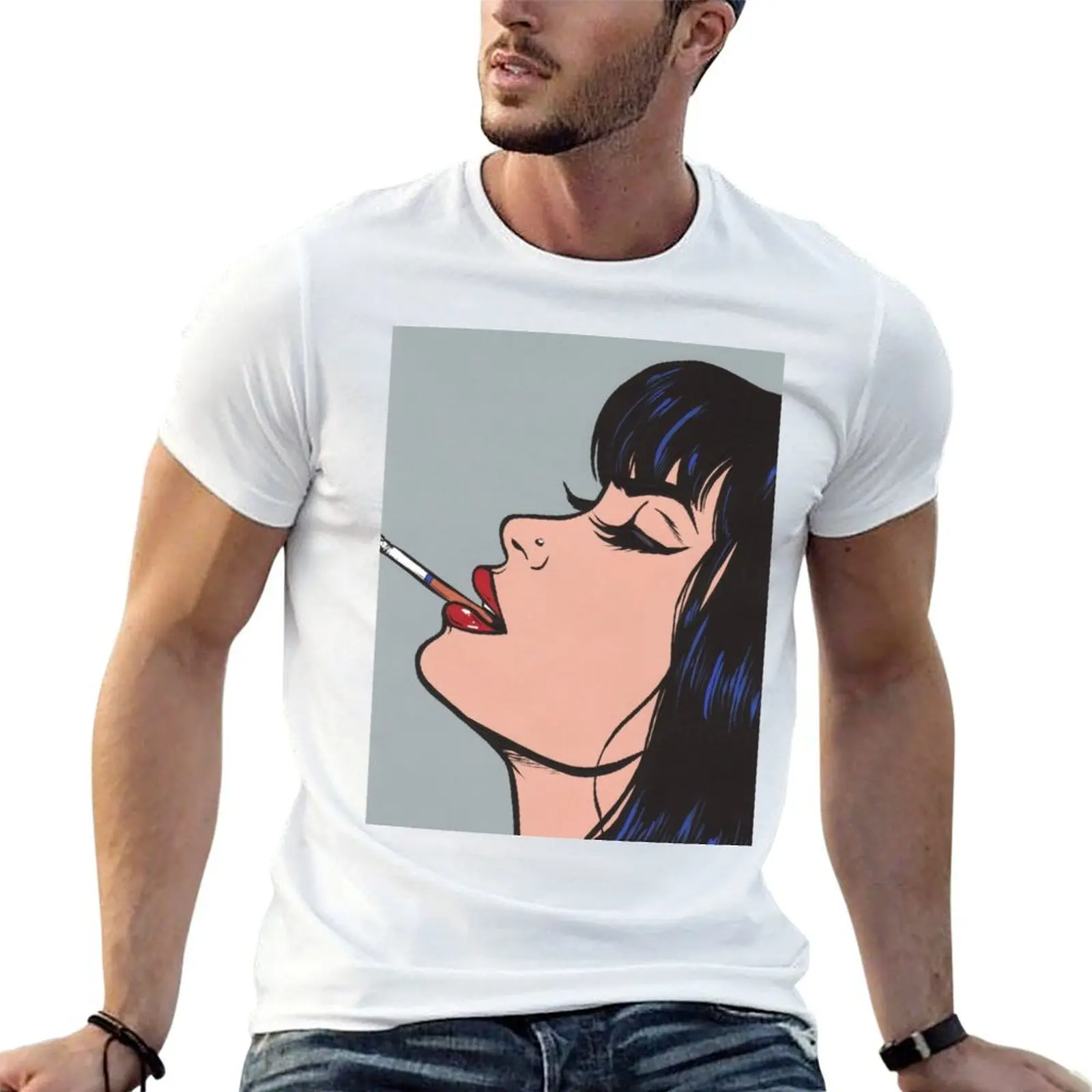 Smoking Girl T-Shirt man t shirt heavy cotton t shirts for man graphic funny anime tshirt T-shirt
Smoking Girl T-Shirt man t shirt heavy cotton t shirts for man graphic funny anime tshirt T-shirt
