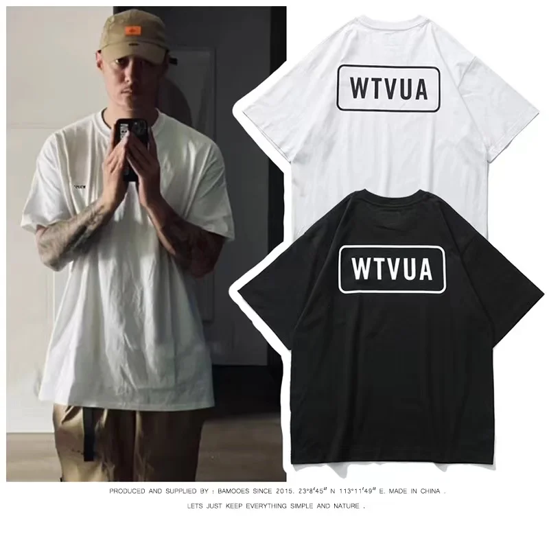 WTAPS Summer new short-sleeved T-shirt monogrammed simple style casual breathable sweatshirts for men and women
WTAPS Summer new short-sleeved T-shirt monogrammed simple style casual breathable sweatshirts for men and women
