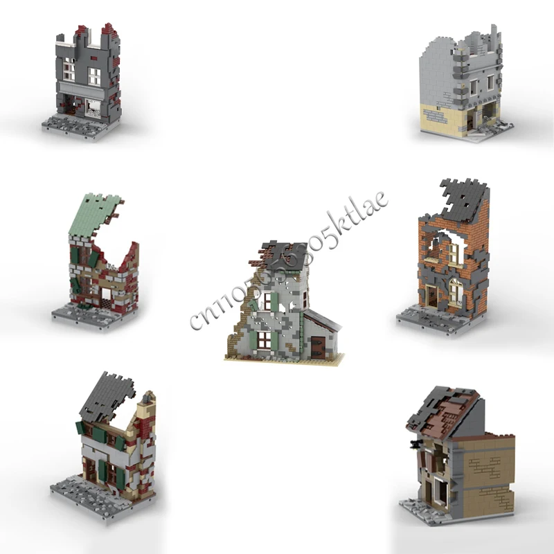 Customize Medieval City Street Scene Street Ruined House Series Construction MOC Building Block Model Toy Children Assembly Gift
Customize Medieval City Street Scene Street Ruined House Series Construction MOC Building Block Model Toy Children Assembly Gift