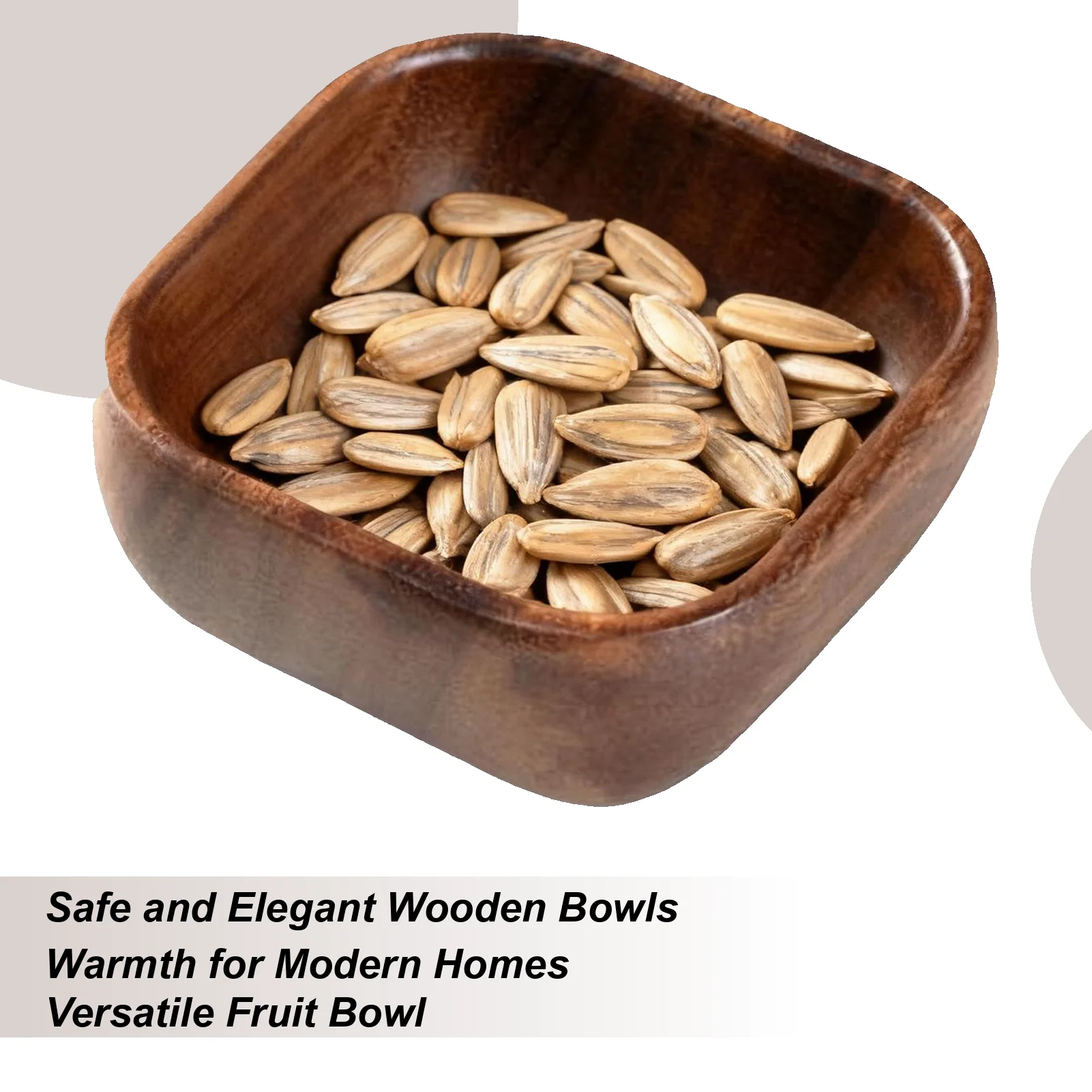 Wooden Fruit Bowl Square Shape Decorative Platter Wood Serving Platter Tray For Bread Appetizers Dips Sauce Candy Desserts
Wooden Fruit Bowl Square Shape Decorative Platter Wood Serving Platter Tray For Bread Appetizers Dips Sauce Candy Desserts