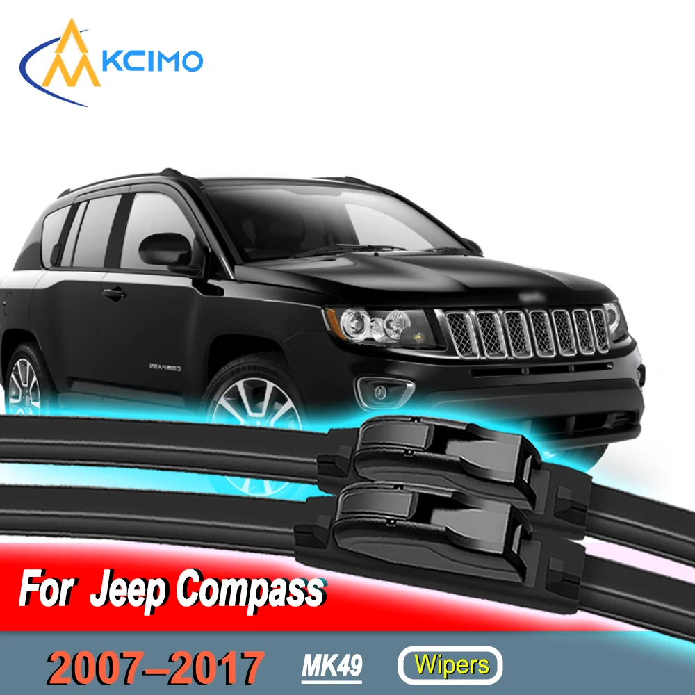 2PCS Wiper Blades for Jeep Compass MK49 2007-2017 Front Windshield Accessories 2017 2016 2015 2014 2013 2012 2011 2010 2009 2008
2PCS Wiper Blades for Jeep Compass MK49 2007-2017 Front Windshield Accessories 2017 2016 2015 2014 2013 2012 2011 2010 2009 2008