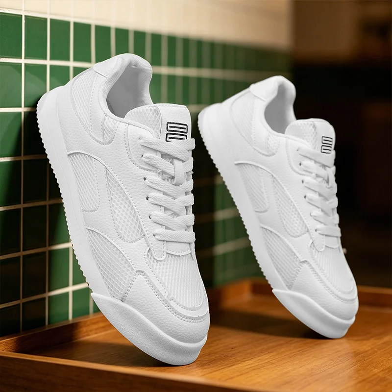 Plain sports sneakers unisex daily style cushioned sole lightweight breathable anti slip casual shoes for street activities
Plain sports sneakers unisex daily style cushioned sole lightweight breathable anti slip casual shoes for street activities