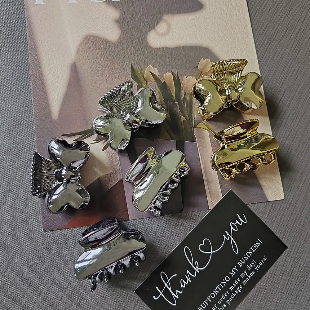 3pc European and American Small Vintage Silver Hair Claw Clips for Women Girls Retro Hairpin Korean Hair Accessories Headwear
3pc European and American Small Vintage Silver Hair Claw Clips for Women Girls Retro Hairpin Korean Hair Accessories Headwear