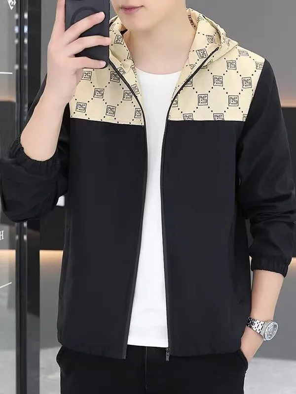 Мужская куртка на молнии с капюшоном Jaet, новинка весны и осени, повседневная износостойкая нержавеющая лоскутная ткань цвета быка, длинная све
Мужская куртка на молнии с капюшоном Jaet, новинка весны и осени, повседневная износостойкая нержавеющая лоскутная ткань цвета быка, длинная све