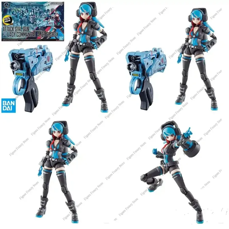 Special Offer Bandai Original ATTACK Girl Gun Lady Commander ALICE SETBOX Anime Action Figure Assembly Mol Toys Collectible
Special Offer Bandai Original ATTACK Girl Gun Lady Commander ALICE SETBOX Anime Action Figure Assembly Mol Toys Collectible