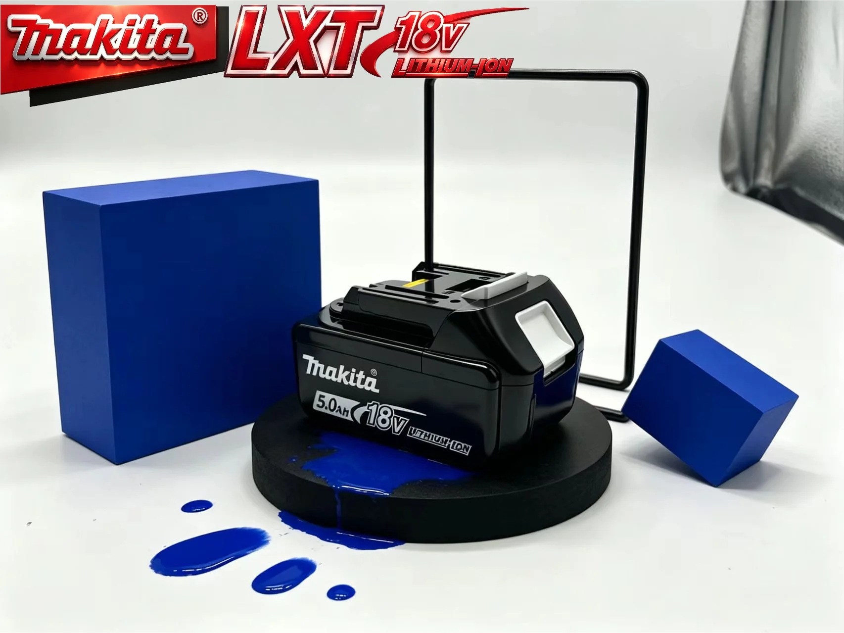 Makita 18V Lithium-Ion Battery 5.0Ah 6.0Ah 9.0Ah BL1860 Compatible with Makita BL1850 BL1840 BL1830 BL1820 LXT Battery Packs
Makita 18V Lithium-Ion Battery 5.0Ah 6.0Ah 9.0Ah BL1860 Compatible with Makita BL1850 BL1840 BL1830 BL1820 LXT Battery Packs