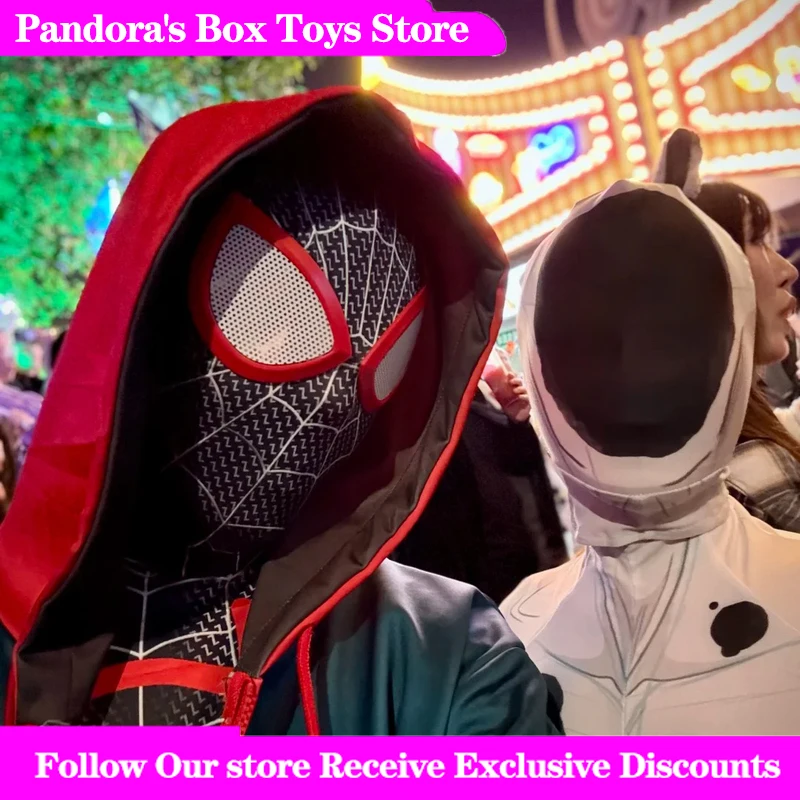 New Spot Marvel Remote-Controlled Electric Blinking Spider-Man Headgear Red And Black Cos Glowing Mask Wearable Cool Gifts
New Spot Marvel Remote-Controlled Electric Blinking Spider-Man Headgear Red And Black Cos Glowing Mask Wearable Cool Gifts