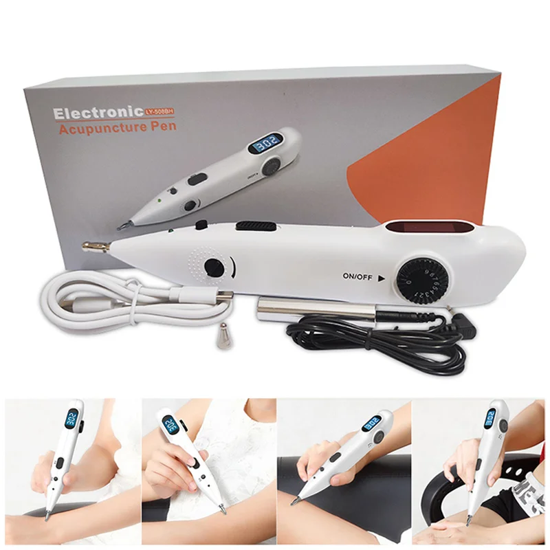 Electronic Acupuncture Pen TENS Laser Pointer Detector Digital Display Laser Therapy Heal Massage Acupoint Muscle Stimulator
Electronic Acupuncture Pen TENS Laser Pointer Detector Digital Display Laser Therapy Heal Massage Acupoint Muscle Stimulator