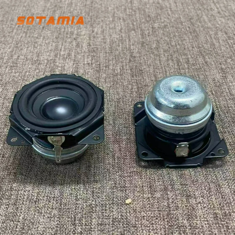 SOTAMIA 2 шт. 2-дюймовый полнодиапазонный аудиодинамик с дальним ходом, 4 Ом, 15 Вт, высококачественный встроенный угловой динамик с деформированным углом, обновленные аксессуары
SOTAMIA 2 шт. 2-дюймовый полнодиапазонный аудиодинамик с дальним ходом, 4 Ом, 15 Вт, высококачественный встроенный угловой динамик с деформированным углом, обновленные аксессуары