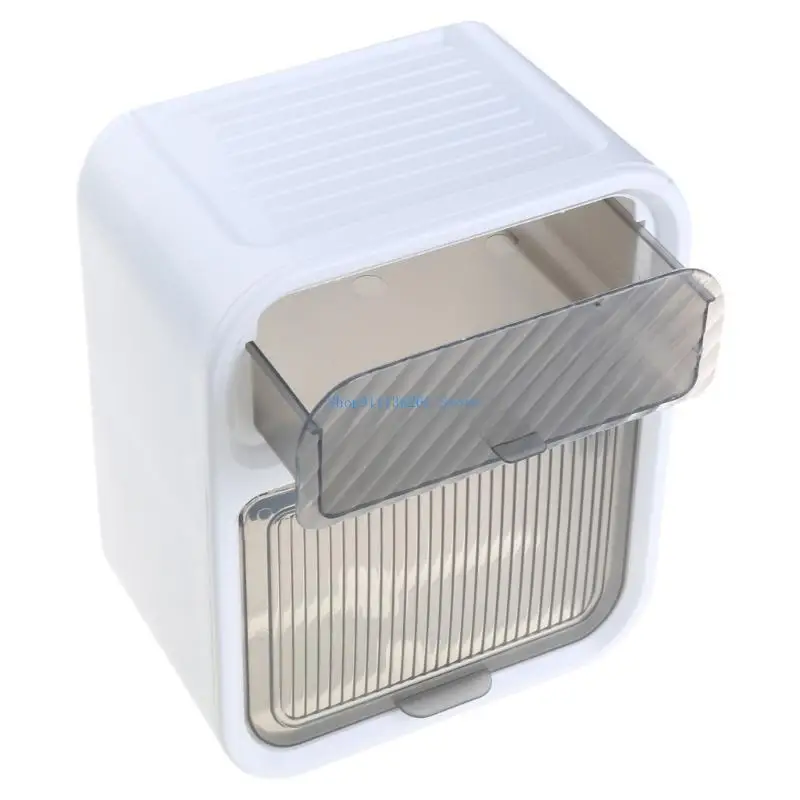 H05E Wall Mounted Toilet Paper Dispenser Toilet Paper Box Toilet Paper Roll Holder
H05E Wall Mounted Toilet Paper Dispenser Toilet Paper Box Toilet Paper Roll Holder