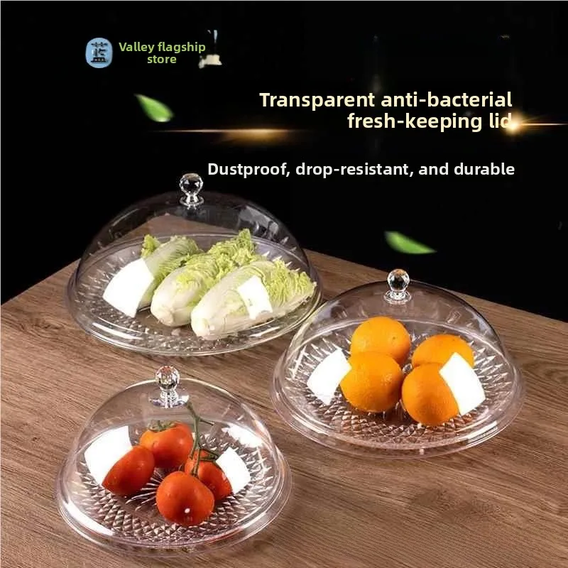 Прозрачная акриловая пластиковая круглая витрина для фруктов и сухофруктов, пылезащитная подставка для демонстрации еды, кухонный аксессуар
Прозрачная акриловая пластиковая круглая витрина для фруктов и сухофруктов, пылезащитная подставка для демонстрации еды, кухонный аксессуар