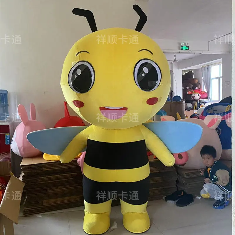 Inflatable Bee Mascot Costume Blow Up Suits Entertainment Halloween Christmas Fancy Party No Battery
Inflatable Bee Mascot Costume Blow Up Suits Entertainment Halloween Christmas Fancy Party No Battery