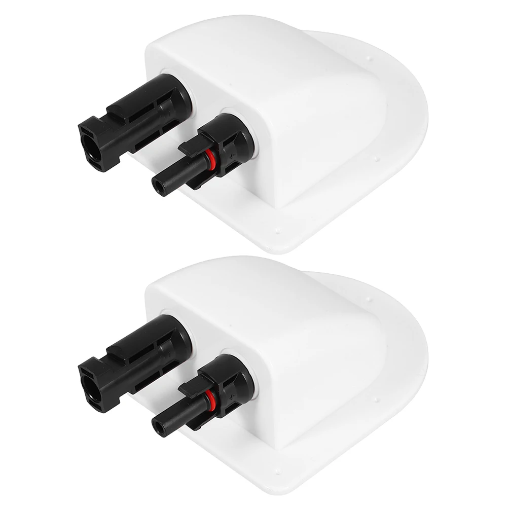 2 Pcs Connection Box Dual Cable Entry Sturdy ABS Housing Waterproof Wire Rv Part Panel Accessory Flexible Connector Cable Gland
2 Pcs Connection Box Dual Cable Entry Sturdy ABS Housing Waterproof Wire Rv Part Panel Accessory Flexible Connector Cable Gland
