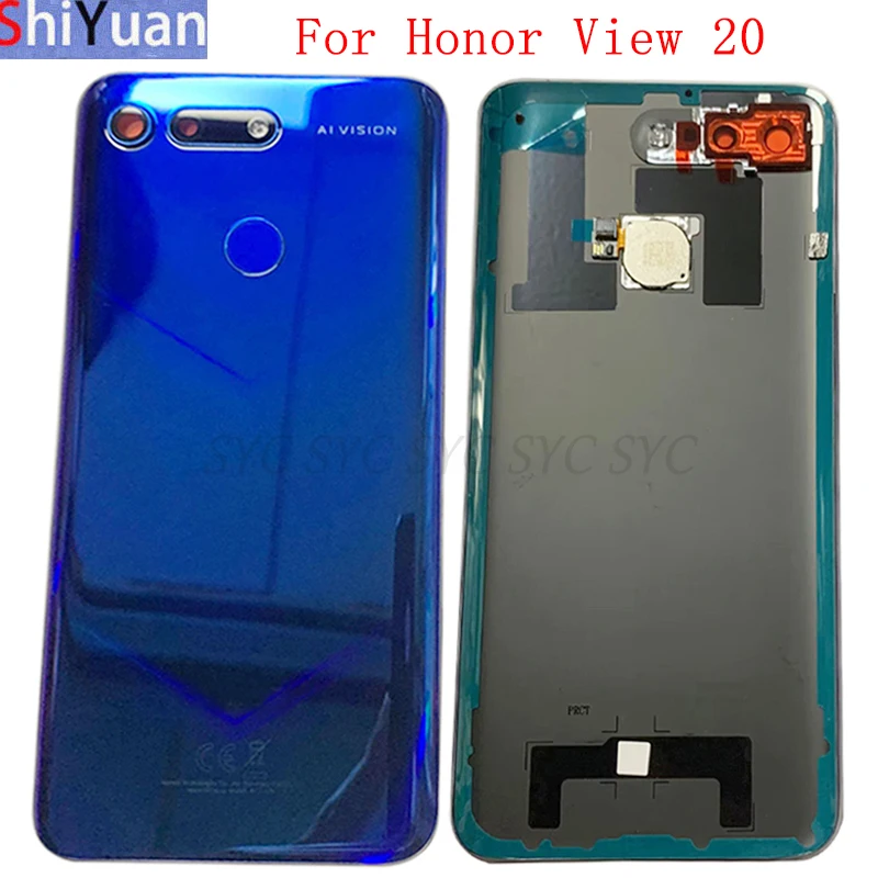 Battery Cover Rear Door Housing Case For Huawei Honor View 20 Back Cover with Fingerprint Flex Cable Logo Replacement Parts
Battery Cover Rear Door Housing Case For Huawei Honor View 20 Back Cover with Fingerprint Flex Cable Logo Replacement Parts