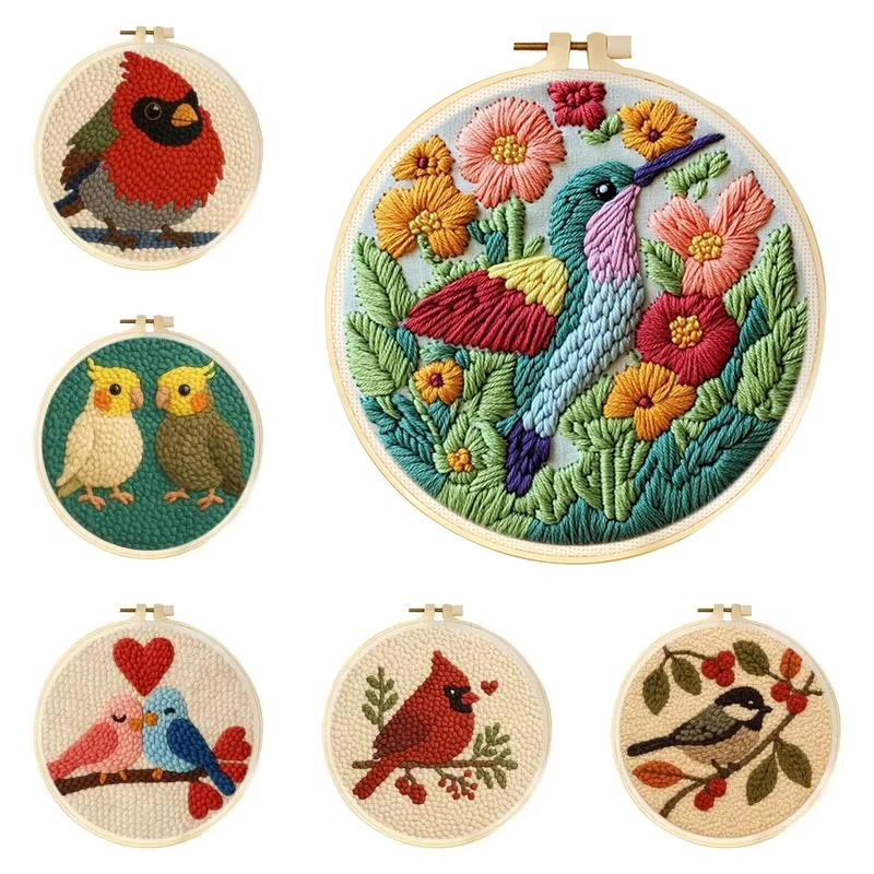 GATYZTORY Bird Animal Punch Needle Kit Adults Crafts Embroidery Needles Punch Needle Embroidery Kit Threader, Yarns, Rug Punch
GATYZTORY Bird Animal Punch Needle Kit Adults Crafts Embroidery Needles Punch Needle Embroidery Kit Threader, Yarns, Rug Punch