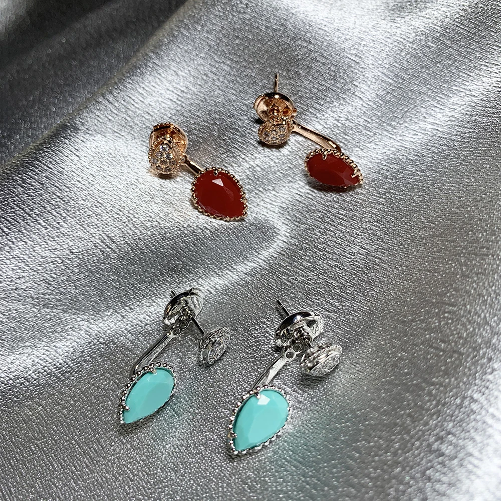 2026 Hot Brand Pure 925 Sterling Silver Earrings Water Drop Diamond Stud Earrings White Gold Two Wear Design Fine Luxury Jewelry
2026 Hot Brand Pure 925 Sterling Silver Earrings Water Drop Diamond Stud Earrings White Gold Two Wear Design Fine Luxury Jewelry