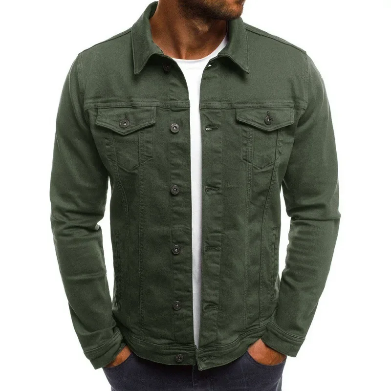 Men's Retro Slim Fit Denim Jacket 2026 Spring Autumn Men's Retro Denim Jacket Multi Pockets Fashion Slim Fit Versatile Jean Coat
Men's Retro Slim Fit Denim Jacket 2026 Spring Autumn Men's Retro Denim Jacket Multi Pockets Fashion Slim Fit Versatile Jean Coat