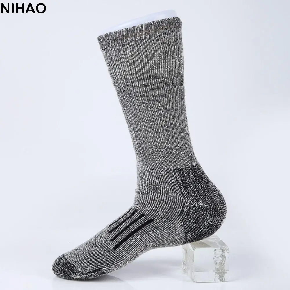 Cozy Breathable Merino Wool Socks Non-slip Soft Warm Crew Socks Thicken Moisture Wicking Men Boot Sockings Outdoor
Cozy Breathable Merino Wool Socks Non-slip Soft Warm Crew Socks Thicken Moisture Wicking Men Boot Sockings Outdoor