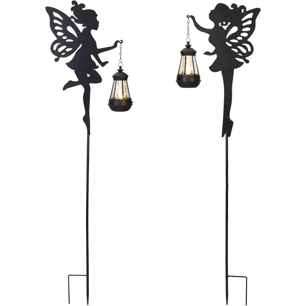 Аксессуары для сказочного сада, украшения для Хэллоуина, украшения для газона, 1 пара - солнечные фонари, статуя для уличного сада, украшения из металлических кольев
Аксессуары для сказочного сада, украшения для Хэллоуина, украшения для газона, 1 пара - солнечные фонари, статуя для уличного сада, украшения из металлических кольев