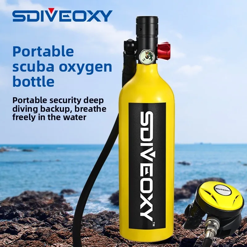 1L Mini Scuba Tank Dive Diving Equipment Underwater Breath Device Cylinder Oxygen 5-10 Minutes C set
1L Mini Scuba Tank Dive Diving Equipment Underwater Breath Device Cylinder Oxygen 5-10 Minutes C set