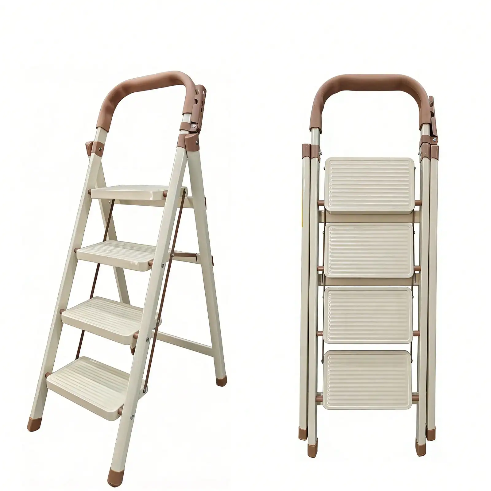 2/3/4/5/6 Step Ladder, Lightweight Metal Folding Step Stool With Anti-Slip Wide Pedal, 330lbs Capacity Step Ladder For Household
2/3/4/5/6 Step Ladder, Lightweight Metal Folding Step Stool With Anti-Slip Wide Pedal, 330lbs Capacity Step Ladder For Household