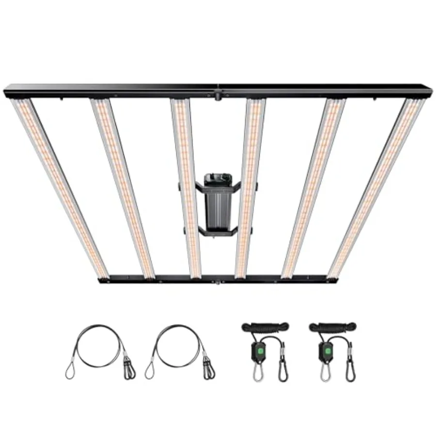 LumaLight 750W LED Grow Light, Full Spectrum Indoor Plant Light with Deep Canopy Penetration, Smart Dimmable LED Bar Lamp for V
LumaLight 750W LED Grow Light, Full Spectrum Indoor Plant Light with Deep Canopy Penetration, Smart Dimmable LED Bar Lamp for V