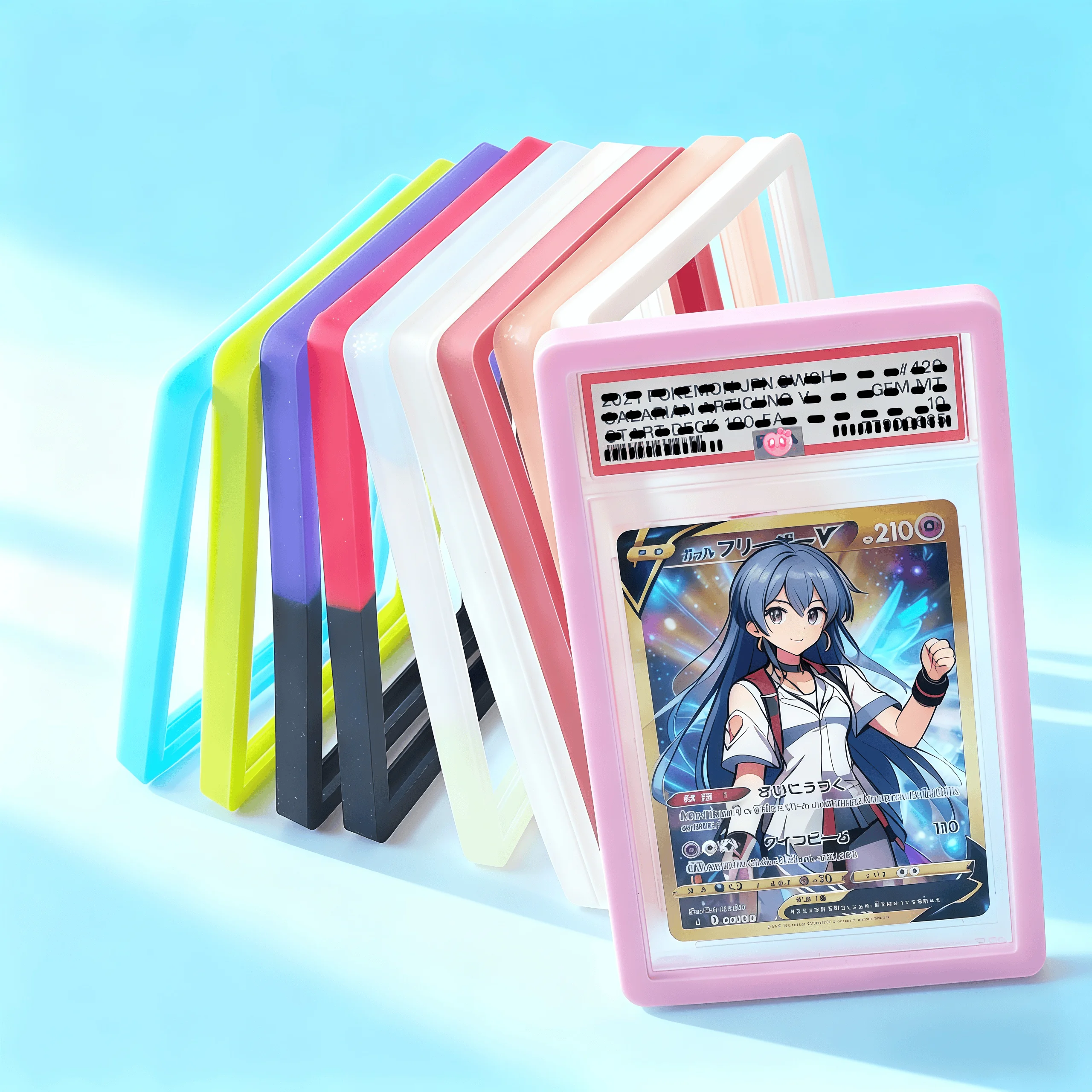 PTCG Rating Card Box Silicone Soft Rubber Color Protective Shell Fully Surrounded Anti-drop Scratch Easy To Clean Multicolor
PTCG Rating Card Box Silicone Soft Rubber Color Protective Shell Fully Surrounded Anti-drop Scratch Easy To Clean Multicolor