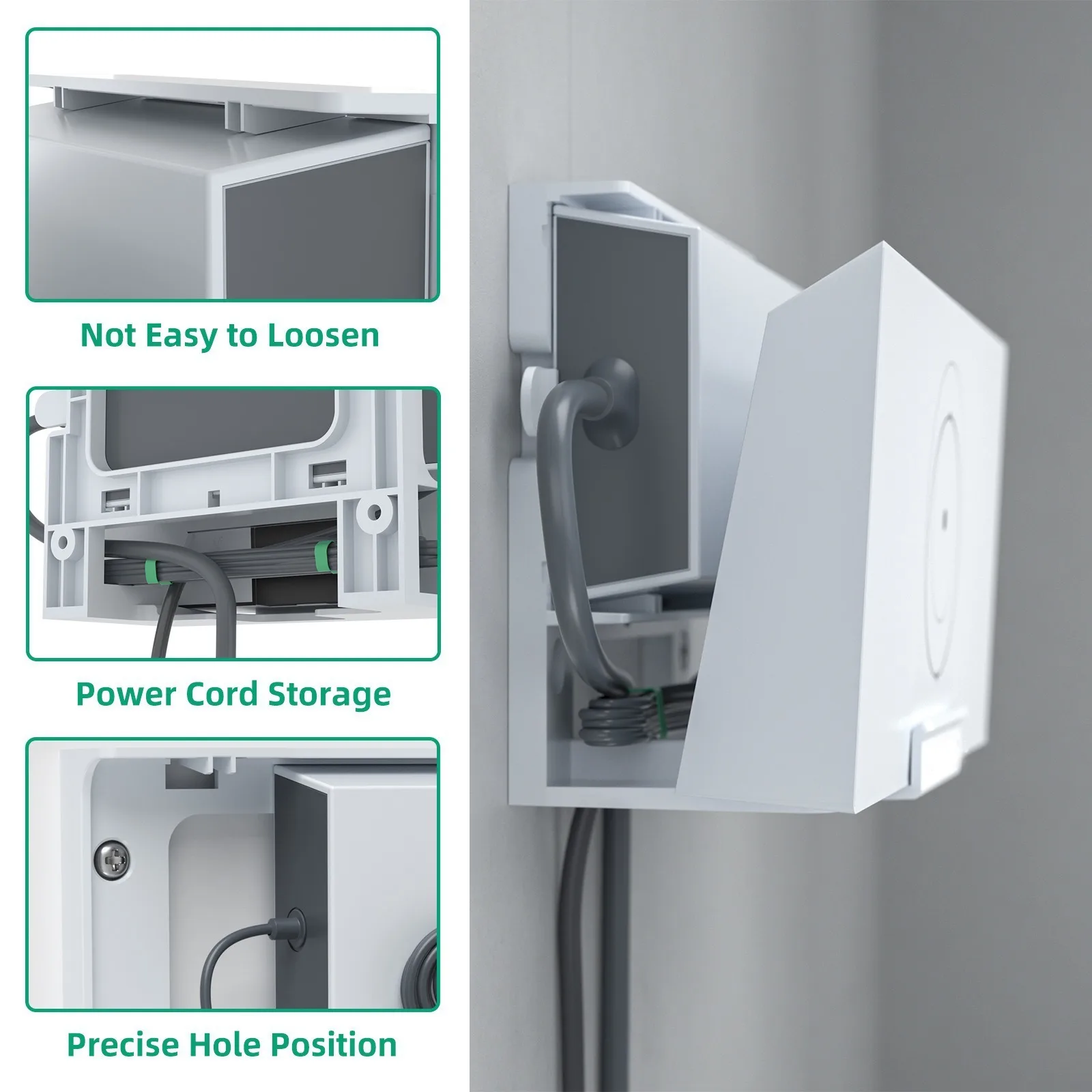 For Starlink 2in1 Gen3 Router Mount Router Power Cable Storage Stand Power Kit Accessories PC Router Storage Bracket
For Starlink 2in1 Gen3 Router Mount Router Power Cable Storage Stand Power Kit Accessories PC Router Storage Bracket