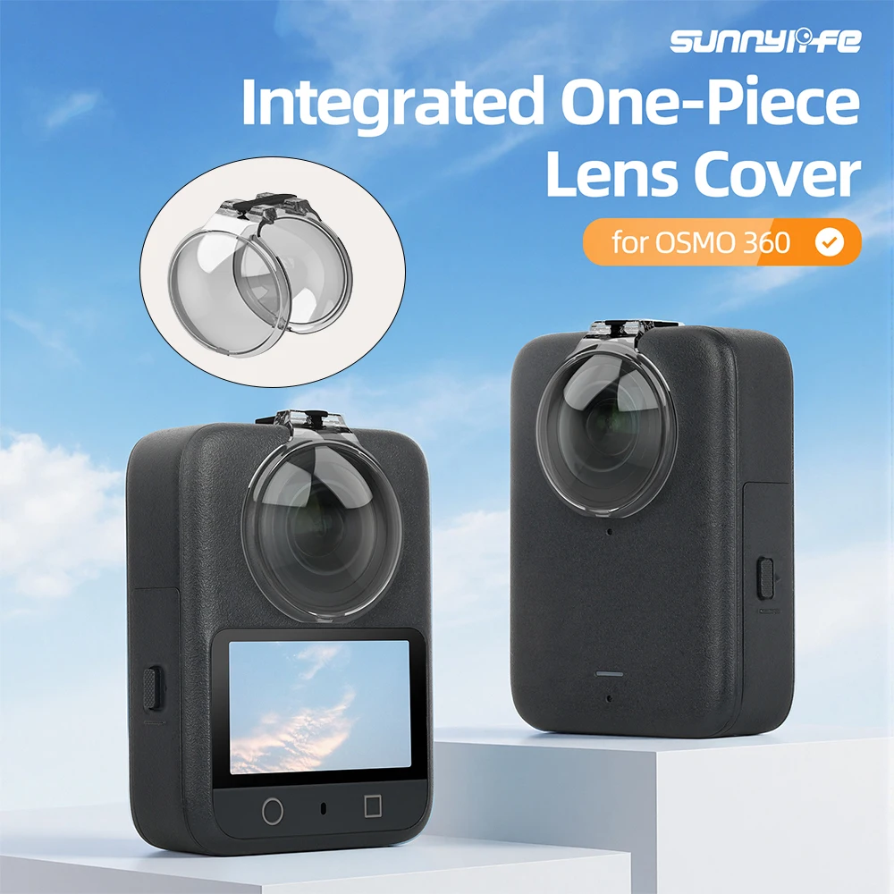 Защитные ограждения объектива для ПК Osmo 360, защитная крышка для объектива, противоударный объектив с защитой от царапин, аксессуары для камеры DJI Osmo 360
Защитные ограждения объектива для ПК Osmo 360, защитная крышка для объектива, противоударный объектив с защитой от царапин, аксессуары для камеры DJI Osmo 360