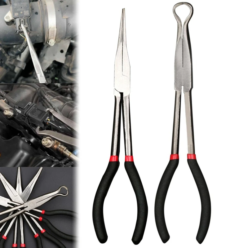 Lectrical Disconnect Pliers, Electrical Connector Disconnect Pliers, 16Inch Long Spark Plug Removal Pliers Pipe Clamp Durable
Lectrical Disconnect Pliers, Electrical Connector Disconnect Pliers, 16Inch Long Spark Plug Removal Pliers Pipe Clamp Durable