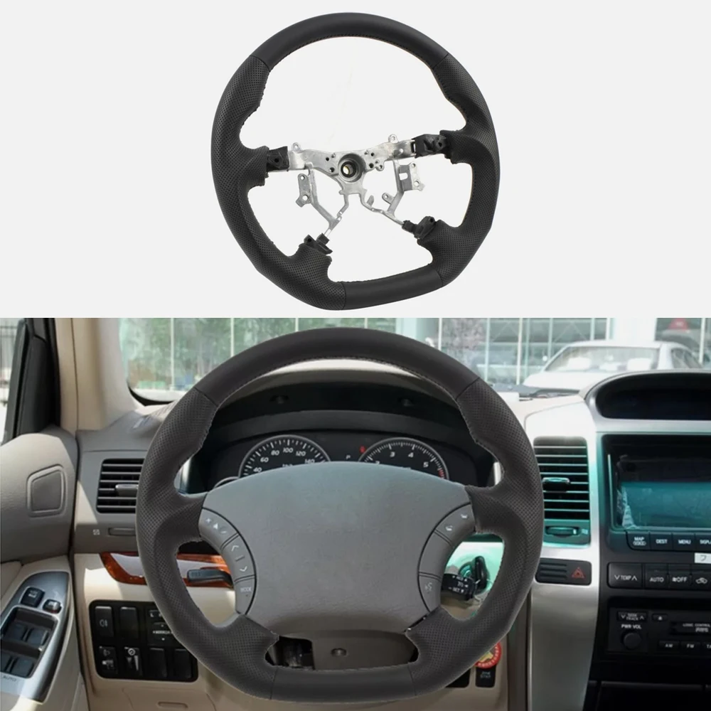 Black Leather Steering Wheel For Lexus GX470 2003-2009/Toyota 4Runner/Lexus GX470 2003-2009 Car Accessories
Black Leather Steering Wheel For Lexus GX470 2003-2009/Toyota 4Runner/Lexus GX470 2003-2009 Car Accessories